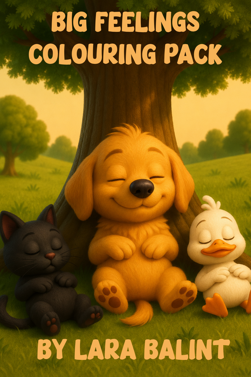The Big Feelings Colouring Pack cover