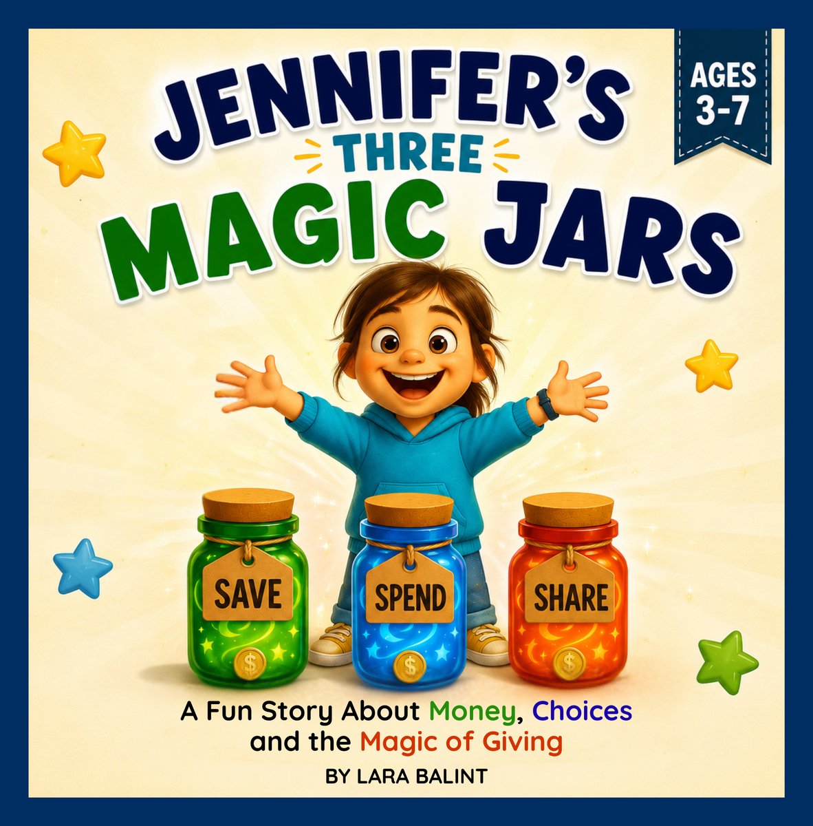 Jennifer's Three Magic Jars book cover