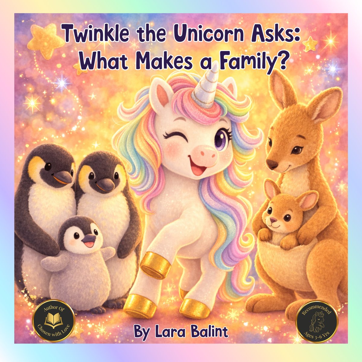 Twinkle the Unicorn Asks: What Makes a Family? book cover
