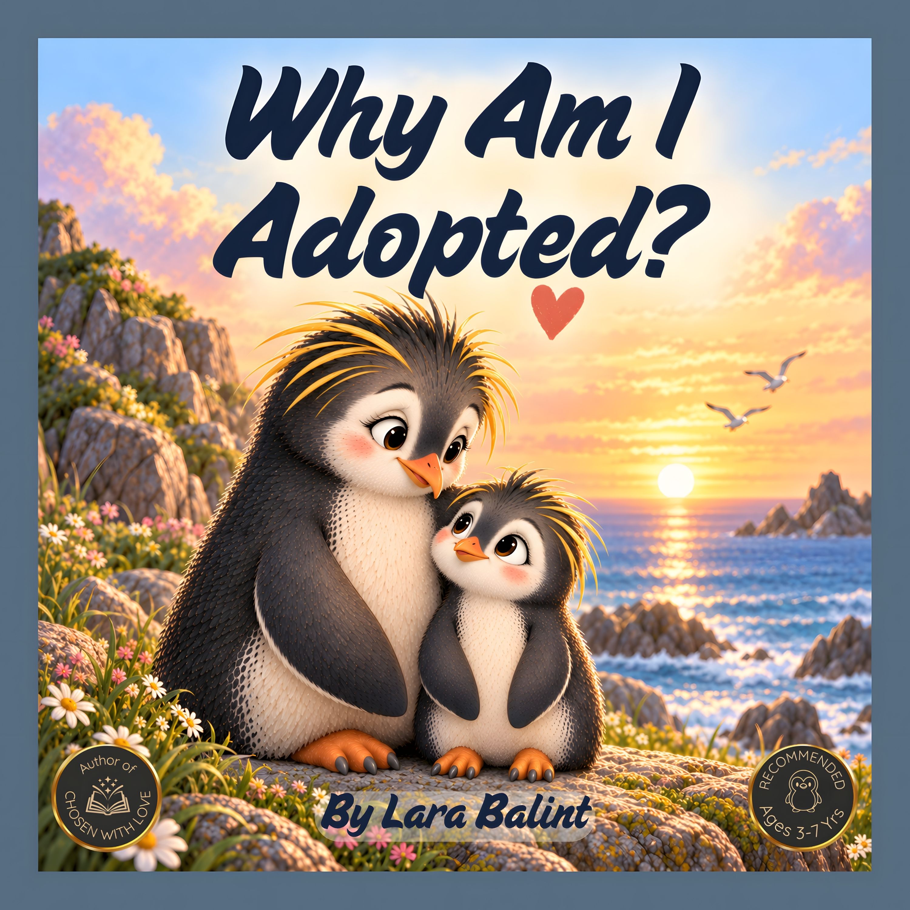 Why Am I Adopted? book cover, a gentle adoption story for kids