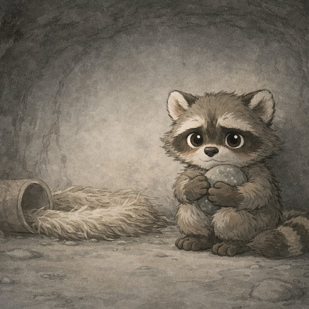 Interior illustration from Not Maybe Anymore
