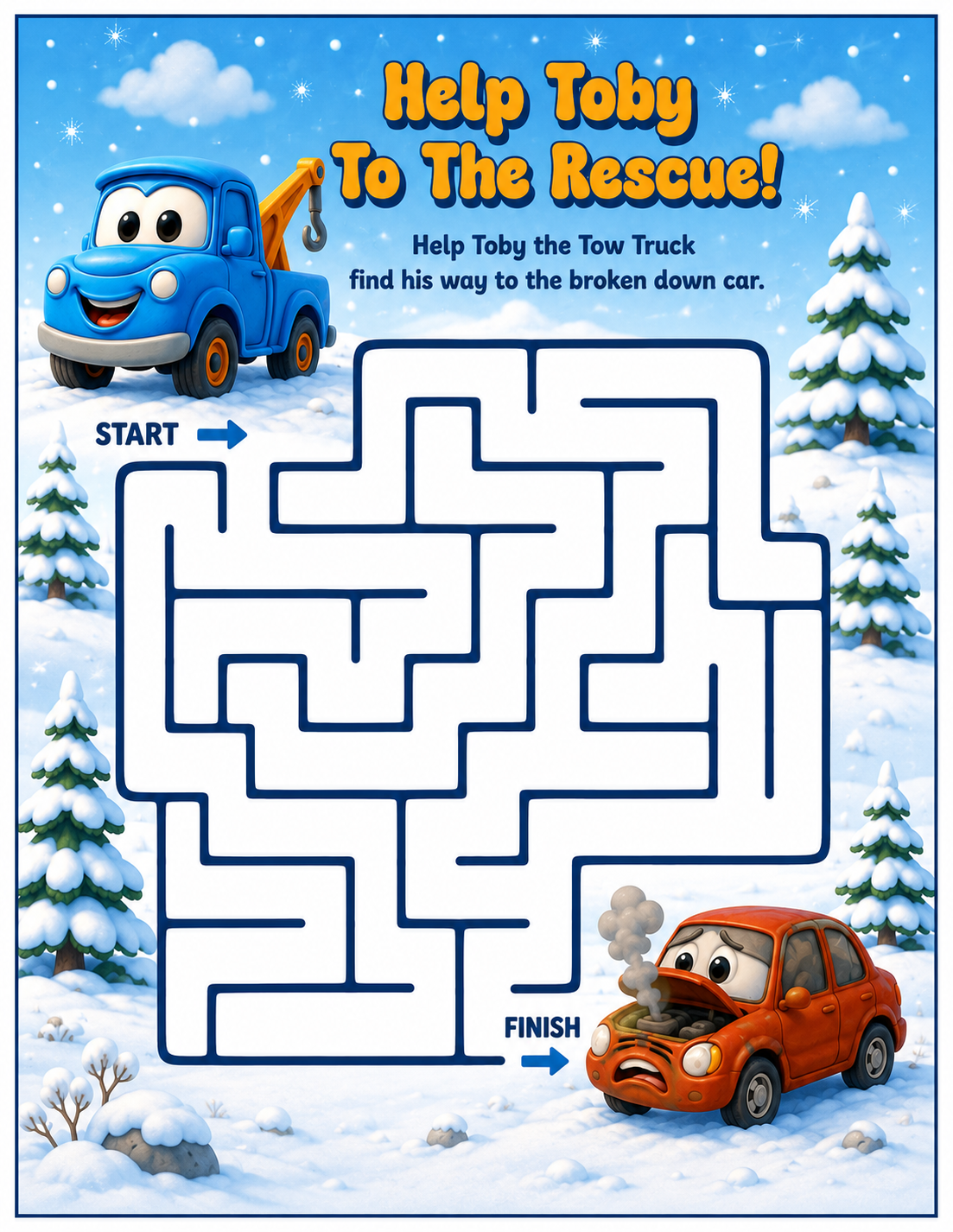 Help Toby maze preview